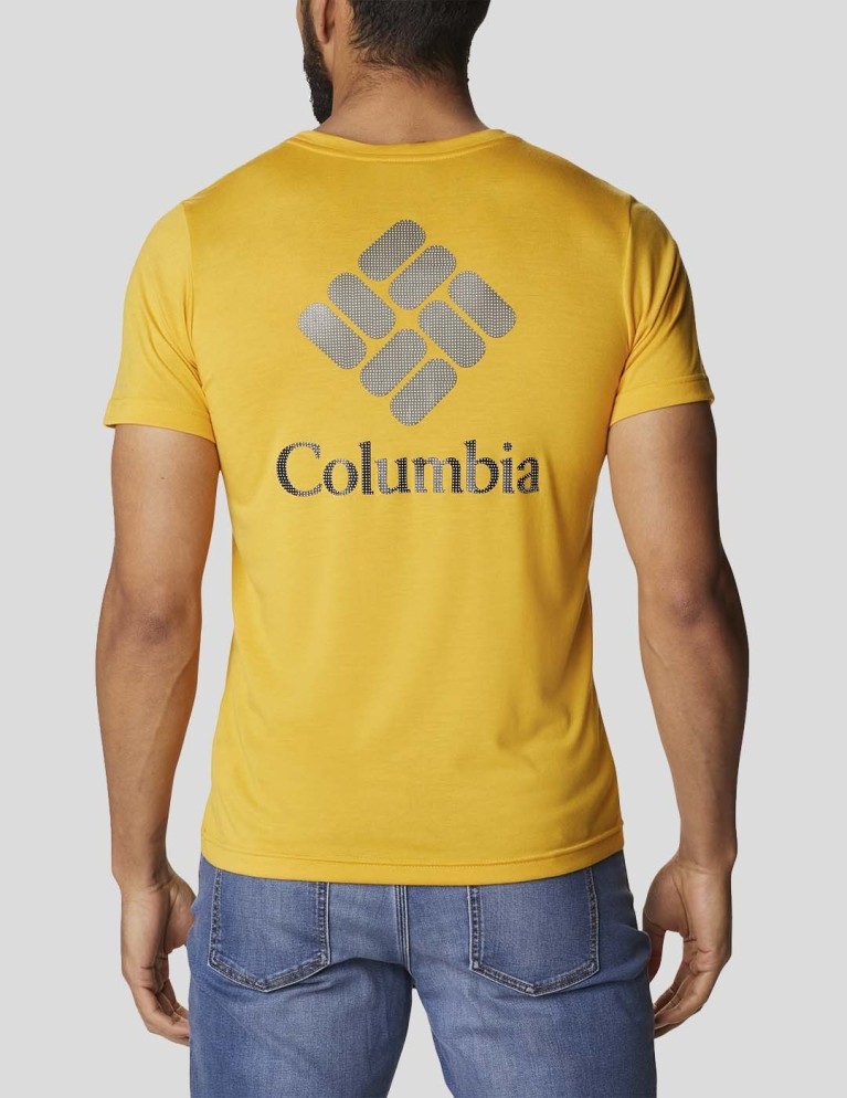Il logo tee oro brillante sta